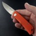 Real Steel Luna Lite Orange 2.76" Blade Folding Blade Knife